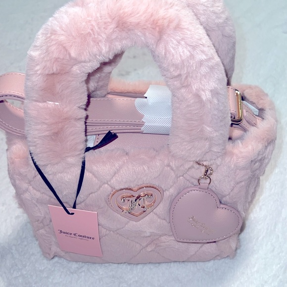 Juicy Couture Mini Tote Lets Get Cozy Big Spender - Picture 2 of 14